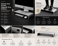 ZENARO™ Aluminum Monitor Stand