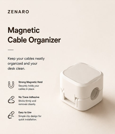ZENARO Magnetic Cable Organizer